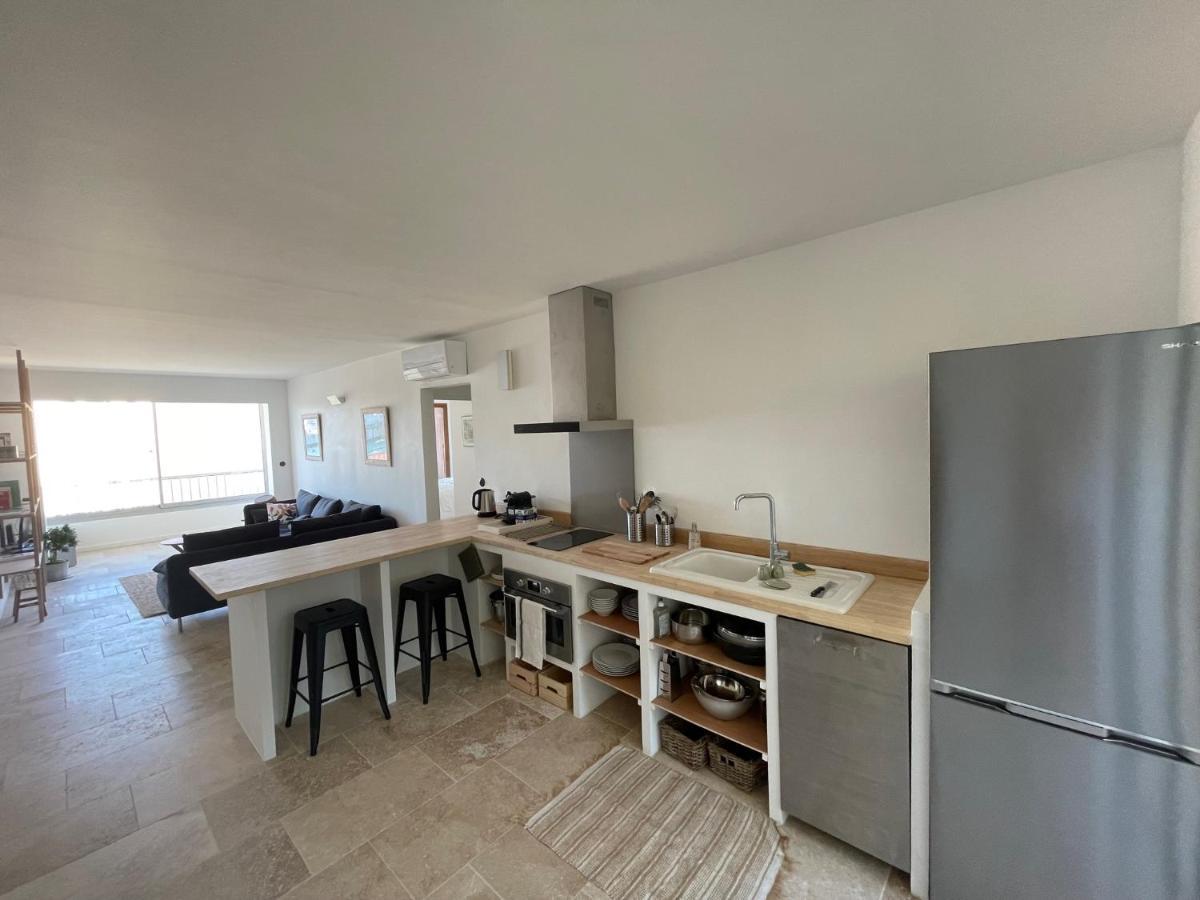 Design T3 Vue Mer Et Montagne 2 Chambres 3Mn De La Plage Fibre Clim Сен-Мандрие-сюр-Мер Экстерьер фото