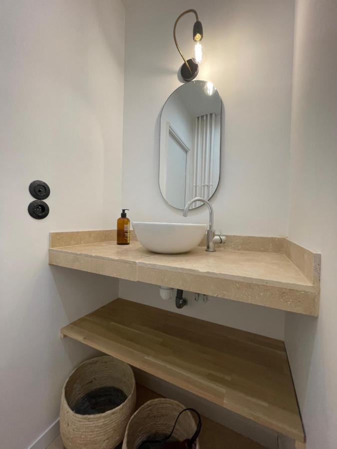 Design T3 Vue Mer Et Montagne 2 Chambres 3Mn De La Plage Fibre Clim Сен-Мандрие-сюр-Мер Экстерьер фото